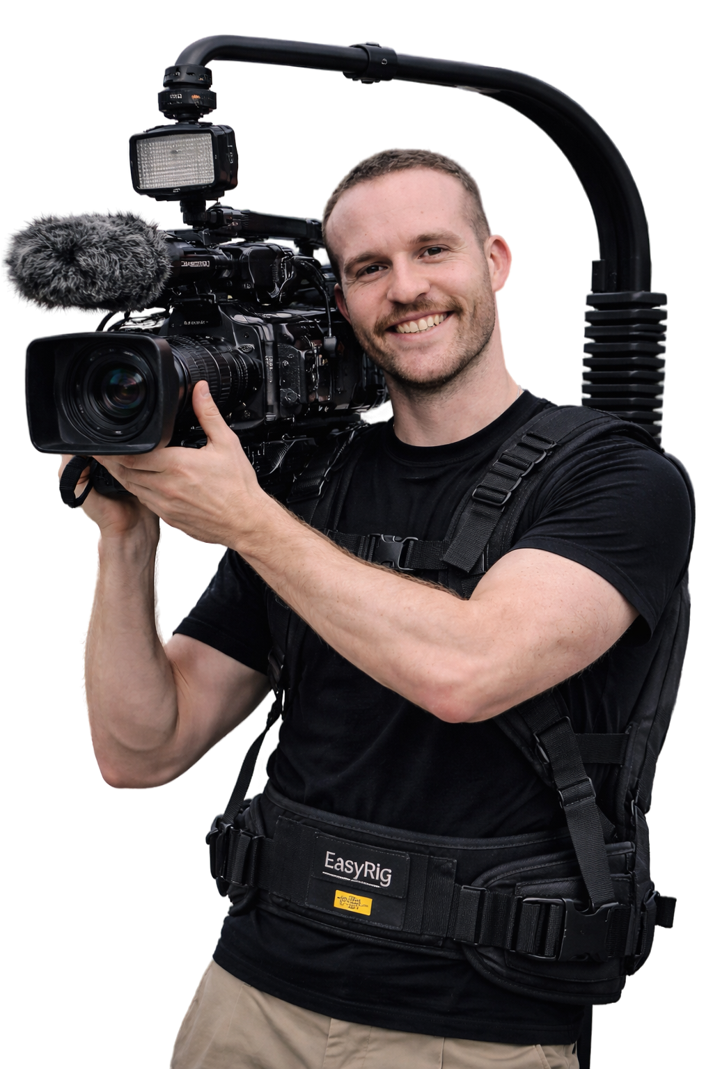 Nitsan with cinema equipment